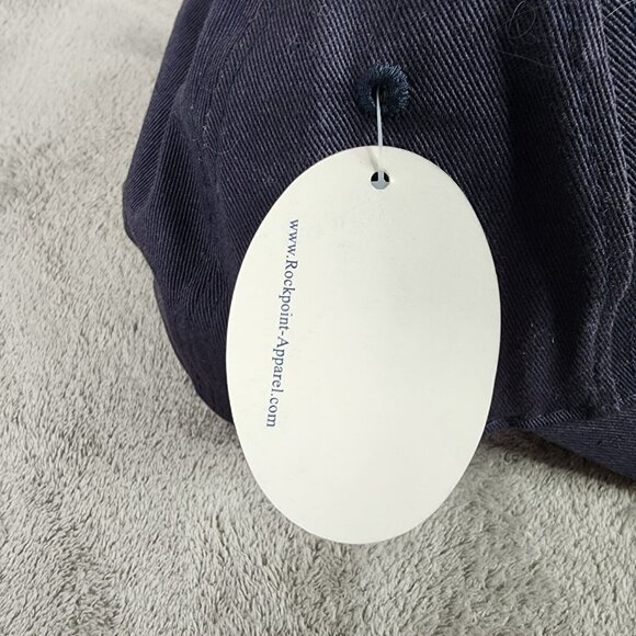 US NAVY USN SIDE AMERICAN FLAG USA FLAG BALL CAP HAT NAVY ADJUSTABLE - Picture 8 of 9